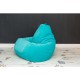 Кресло-мешок DreamBag XL микровельвет бирюзовый
