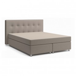 Кровать двуспальная Столлайн Николетт Box Spring Kolej 536/бежевый Mika 10