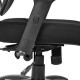Кресло руководителя EasyChair 647 TTW сетка/ткань черное