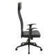 Кресло руководителя EasyChair 651 TPU сетка/кожа черное
