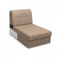Оттоманка модульного дивана-кровати Столлайн Ибица коричневый Camelot 09