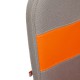 Кресло детское TetChair STEP ткань серый/оранжевый