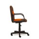 Кресло оператора TetChair BAGGI ткань коричневый/оранжевый