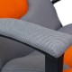 Кресло компьютерное TetChair NEO3 ткань серый/оранжевый