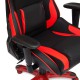 Кресло компьютерное TetChair iForce экокожа черный/черный карбон/красный