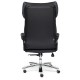 Кресло руководителя TetChair GRAND экокожа/ткань черный/серый