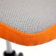 Кресло оператора TetChair BESTO ткань оранжевый/серый