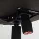 Кресло компьютерное TetChair RACER NEW экокожа/ткань черный/оранжевый