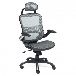 Кресло руководителя TetChair MESH-1 сетка серый