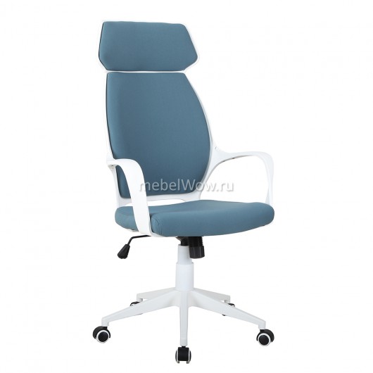 Кресло руководителя TetChair GRACE ткань голубой
