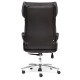 Кресло руководителя TetChair GRAND кожа/экокожа/ткань черный/серый