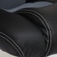 Кресло компьютерное TetChair RACER NEW экокожа/ткань черный/серый