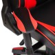 Кресло компьютерное TetChair iBat экокожа черный/красный