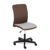 Кресло оператора TetChair BESTO ткань коричневый/серый
