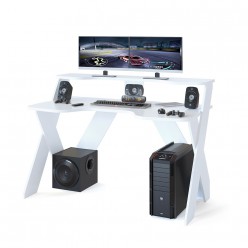 Компьютерный стол Сокол КСТ-117 белый