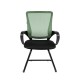 Кресло посетителя Chairman 969 V сетка/ткань зеленый/черный