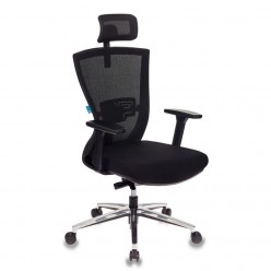 Кресло руководителя Бюрократ MC-815-H/В/FB01 сетка/ткань черный