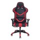 Кресло игровое Бюрократ CH-772N/BL+RED экокожа черный/красный