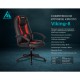 Кресло игровое Бюрократ VIKING-8/BL+BLUE экокожа черный/синий