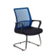 Кресло посетителя Бюрократ MC-209/BL/TW-11 сетка/ткань синий/черный