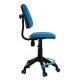 Кресло детское Бюрократ KD-4-F/TW-55 ткань голубой