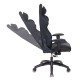 Кресло игровое Бюрократ CH-772N/BLACK экокожа черный