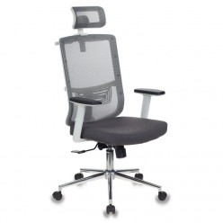 Кресло руководителя Бюрократ MC-W612-H/GR/GRAFIT сетка/ткань серый