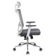 Кресло руководителя Бюрократ MC-W612-H/GR/GRAFIT сетка/ткань серый