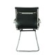 Кресло посетителя College CLG-621-C Black экокожа черный