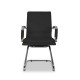 Кресло посетителя College CLG-617 LXH-C Black экокожа черный