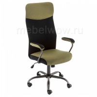Кресло компьютерное Woodville Aven ткань зеленое/черное