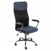 Кресло компьютерное Woodville Aven ткань синее/черное