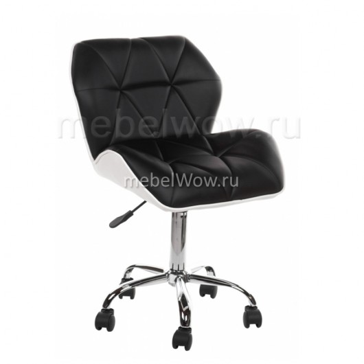 Кресло компьютерное Woodville Trizor экокожа белое/черное