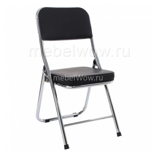 Стул раскладной Woodville Chair хром/черный