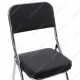Стул раскладной Woodville Chair хром/черный