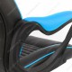 Кресло компьютерное Woodville Leon экокожа голубое/черное