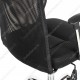 Кресло компьютерное Woodville Luxe сетка/ткань черное