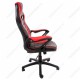 Кресло компьютерное Woodville Monza экокожа красное/черное
