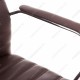 Кресло компьютерное Woodville Tongo экокожа коричневое