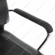 Кресло компьютерное Woodville Unic экокожа черное/бордовое