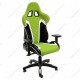 Кресло компьютерное Woodville Prime экокожа зеленое/черное