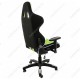Кресло компьютерное Woodville Prime экокожа зеленое/черное