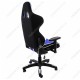 Кресло компьютерное Woodville Prime ткань синее/черное