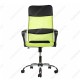 Кресло компьютерное Woodville Arano экокожа/ткань/сетка черное/зеленое
