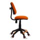 Кресло детское Бюрократ KD-4-F/TW-96-1 ткань оранжевый