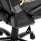 Кресло компьютерное TetChair iBrave экокожа черный/хаки