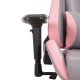 Кресло компьютерное TetChair iPinky экокожа серый/розовый
