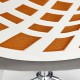 Кресло оператора TetChair RAY ткань/сетка серый/оранжевый