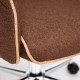 Кресло руководителя TetChair COZY ткань коричневый