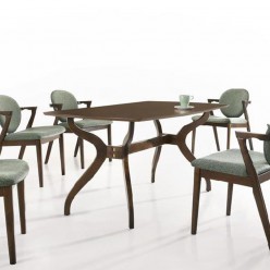 Стол обеденный Столы & Стулья LWM(PR)15908K коричневый